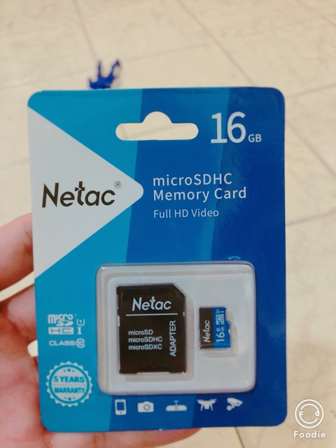 Thẻ nhớ 16/32/64 gb chính hãng netac bảo hành 5 năm