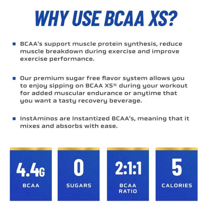 Bcaa Chống Dị Hóa Cơ Ronnie Coleman Bcaa XS Hỗ Trợ Phục Hồi Cơ Bắp (30 lần dùng )