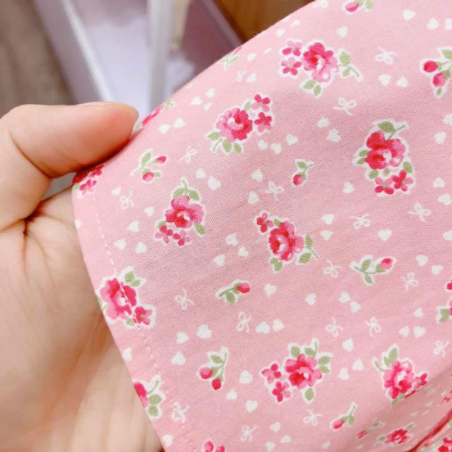 Bộ Bé Gái Lullaby Cộc Tay Cotton Poplin 2019