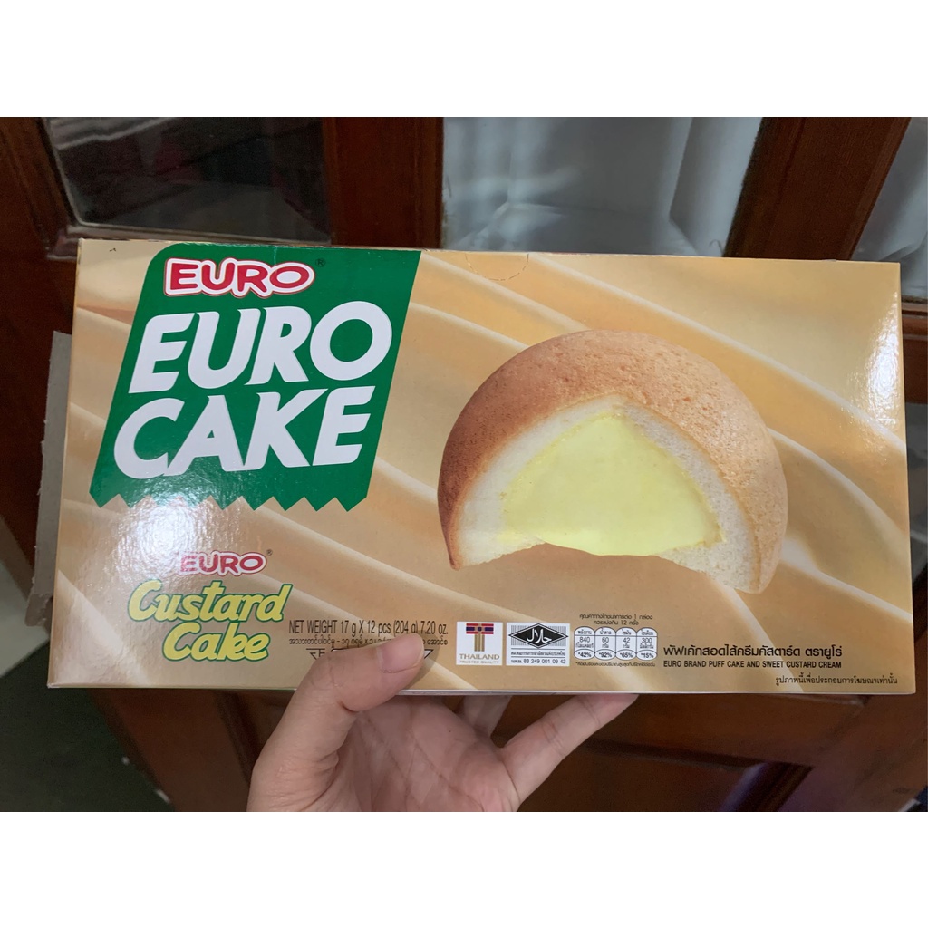 Bánh Trứng Thái EURO CAKE Hàng Thái Lan Nhập Khẩu Chính Hãng