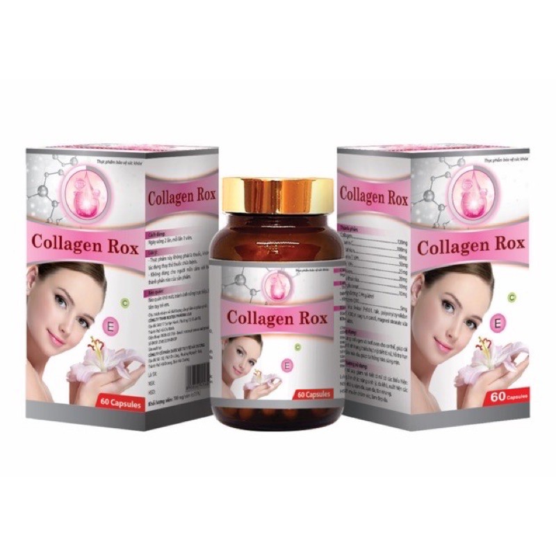Collagen Rox - Hỗ trợ đẹp da, ngừa lão hoá cho da