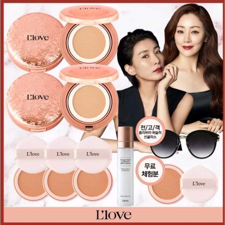 PHẤN NƯƠC L'love giữ tone 24h hút dầu, chống nước cực mạnh, siêu mịn, lâu trôi - Chỉ sô chông nắng SPF 50+ / PA +++ | BigBuy360 - bigbuy360.vn