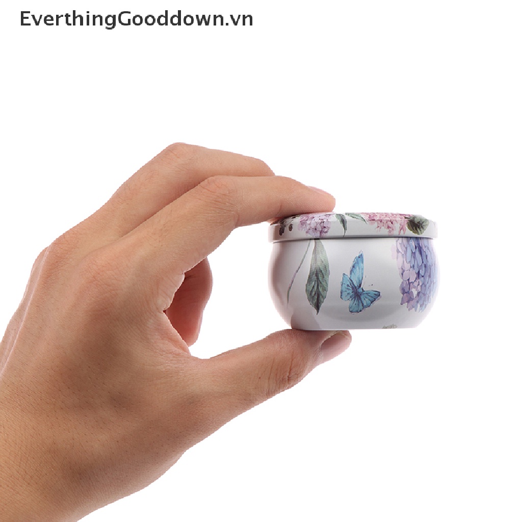 Everthinggooddown Hộp Thiếc Đựng Bánh Kẹo Hình Trống Cá Tính 2.2OZ