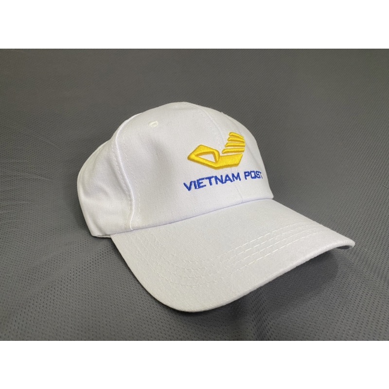Mũ Lưỡi Trai Thêu Logo Bưu Điện Việt Nam vải kaki cao cấp VNPOST