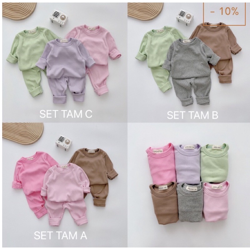combo 3 bộ cho bé 120k