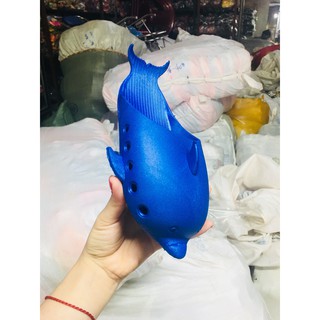 COmbo 2 dép cá heo ng lớn 2 dép cá heo trẻ em chọn size