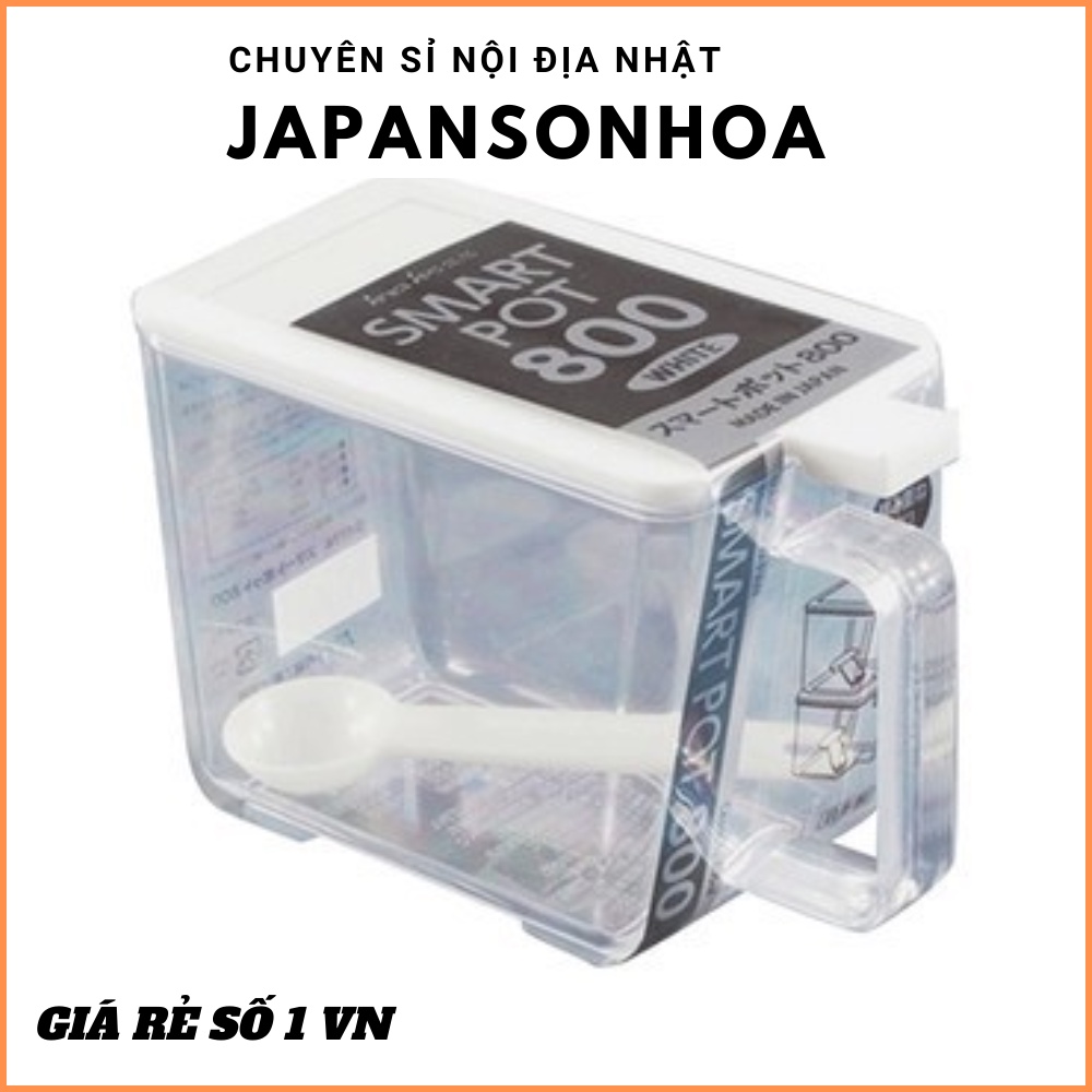 Lọ đụng gia vị Smartpot SANADA⚡𝗙𝗥𝗘𝗘 𝗦𝗛𝗜𝗣 Thiết kệ tinh tế nhựa chịu nhiệt trong suốt