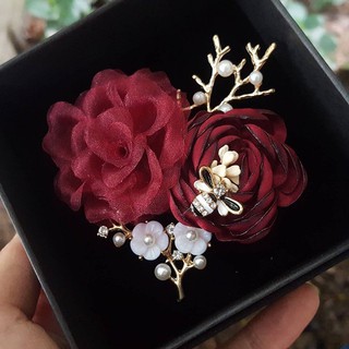 hoa cài áo handmade