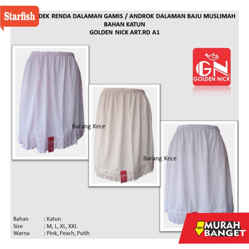 Chân váy ngắn bằng Cotton họa tiết kẻ sọc caro phong cách đạo Hồi Gamis dành cho nữ GN art.RD A1 Kece