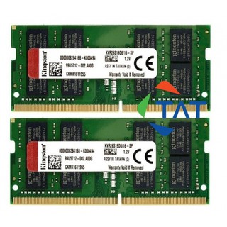 Ram Laptop DDR4 16GB Kingston 2666MHz (New 2020) thumbnail