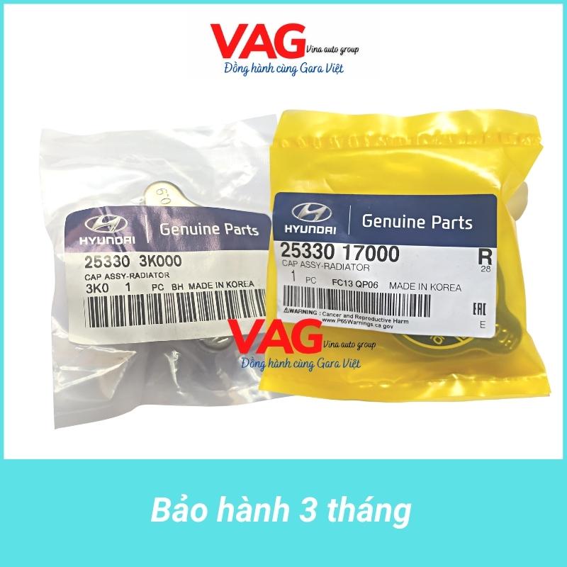 [Chính hãng] Nắp két nước 0.9 chính hãng hợp kim, dày dặn, siêu bền, dùng cho Hyundai, Kia, nissan, ...