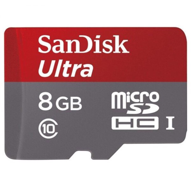 Thẻ Nhớ MicroSDHC 8GB CLASS 10 KÈM ADAPTER