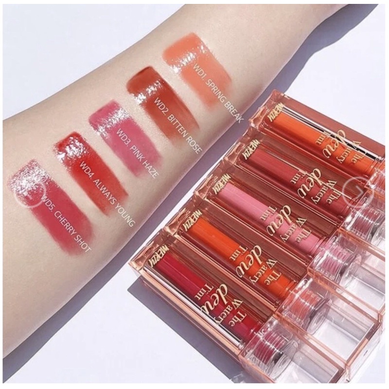 Son Tint Lì, Son Bóng Merzy The Watery Dew Tint 4g