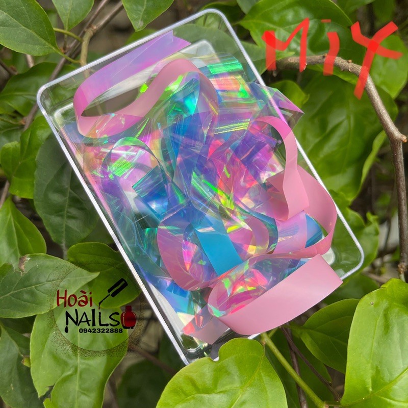 set sequin mix màu - phụ kiện nail