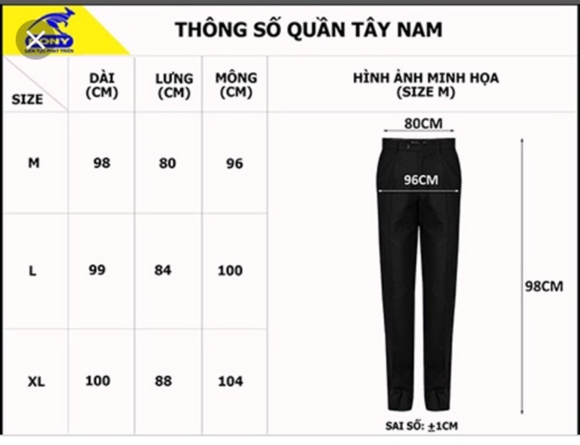 Quần âu nam sezi m vải đẹp