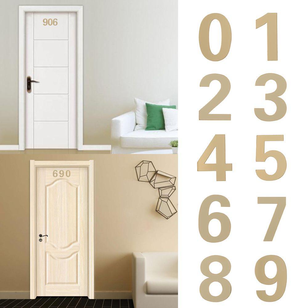 1 Biển Hiệu Dán Cửa Tủ Chạn / Cửa Ra Vào / Ngăn Kéo Trang Trí Nhà / Khách Sạn