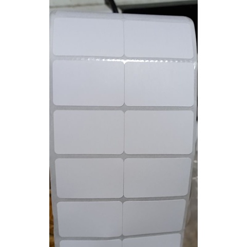 Giấy in nhiệt . In tem Mã Vạch 35x22x30m cuộn 2hàng /3hàng tem