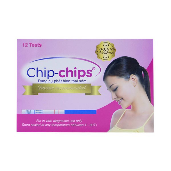 Que thử thai chip chip