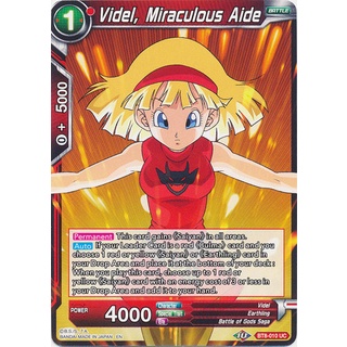 Thẻ bài Dragonball - bản tiếng Anh - Videl, Miraculous Aide / BT8-010'