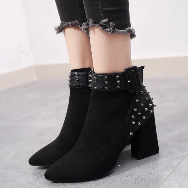 Bôt đinh cao 7p da lộn