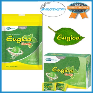 Kẹo Thảo Dược Eugica Giảm Ho Và Đau Rát Họng Hiệu Quả (Túi 15 Cây&Hộp 100 Cây)
