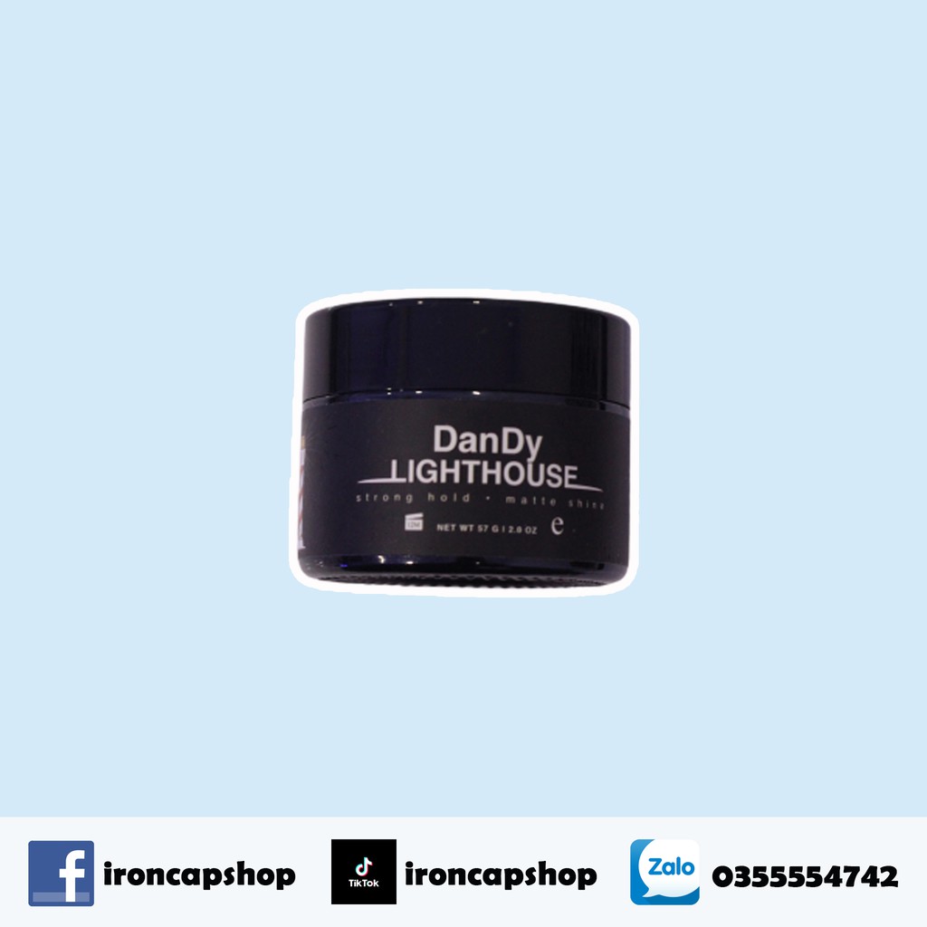 Sáp vuốt tóc dành cho tóc dầu Dandy Lighthouse 57g bản mới nhất 12/2020