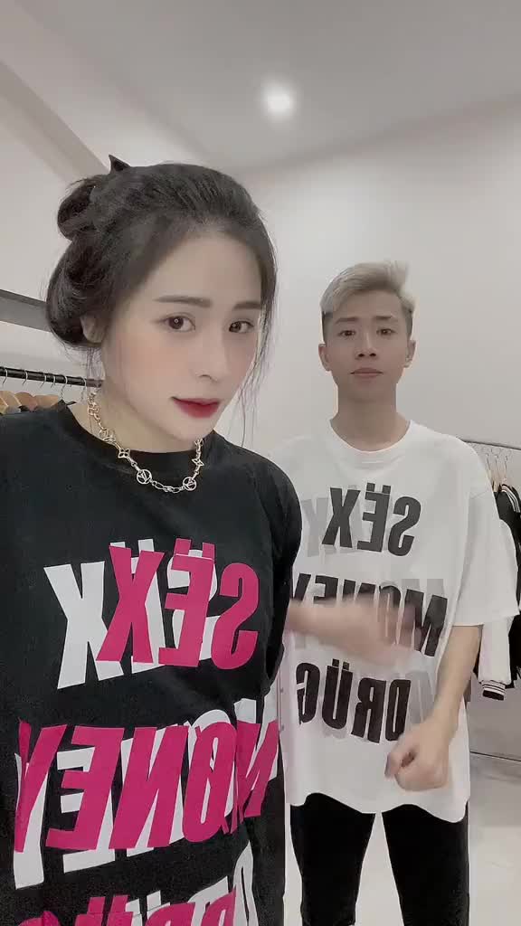 Áo phông nam nữ In Nổi Chữ Sex Money Drug chất liệu Cotton kéo dãn dài 4D Hot Trend | BigBuy360 - bigbuy360.vn