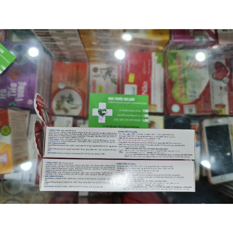 Ích tâm khang ⚡Mua 6 tặng 1⚡ Hộp 30 viên, Hộp 30 viên platinum Tốt cho tim mạch