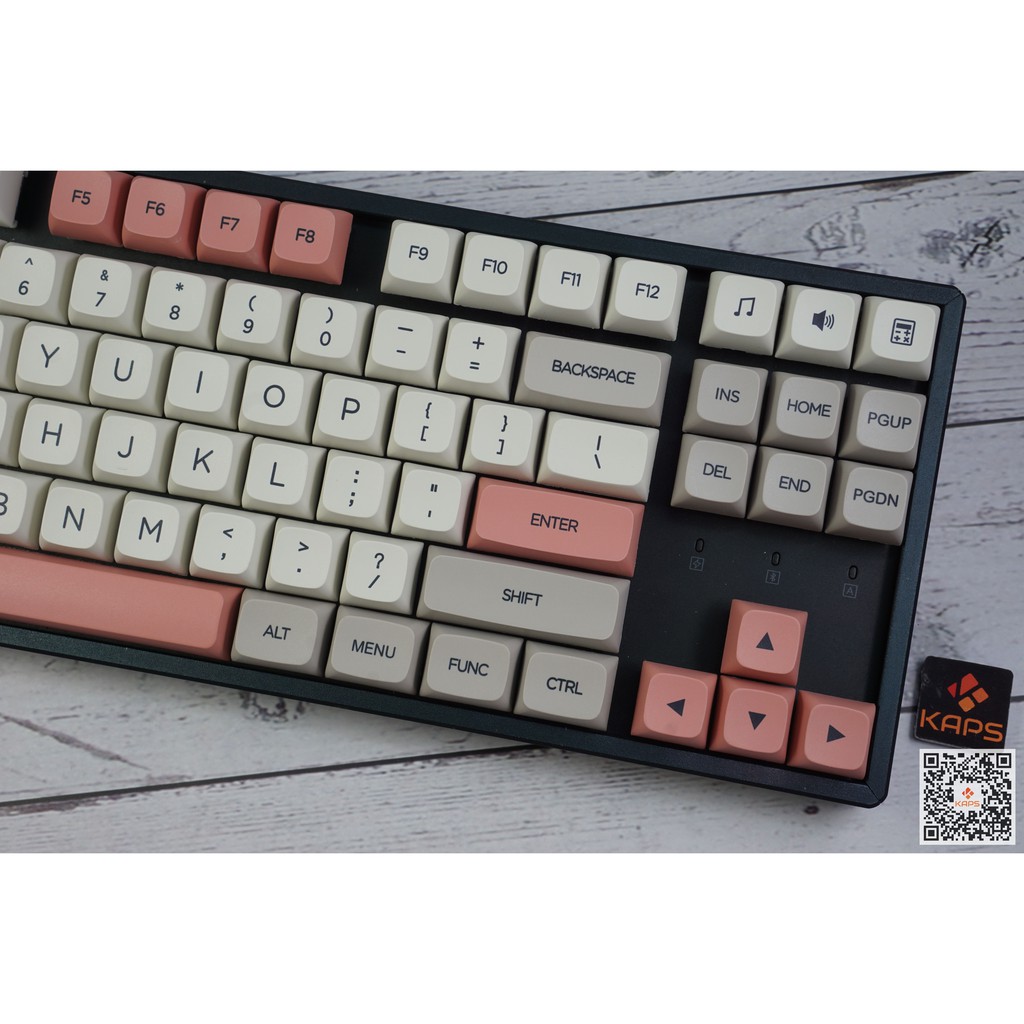 Keycap RETRO 9009 - profile XDA - keycap PBT - Dyesub - 142 nút cho bàn phím cơ (Filco, Leopold, IKBC, Edra, keychron)