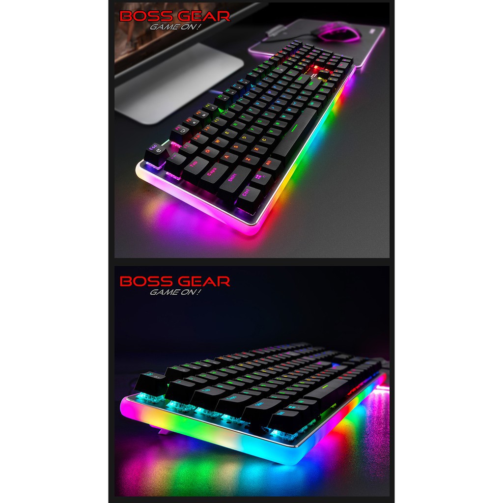 Bàn phím cơ rk918 Royal Kludge led RGB | WebRaoVat - webraovat.net.vn