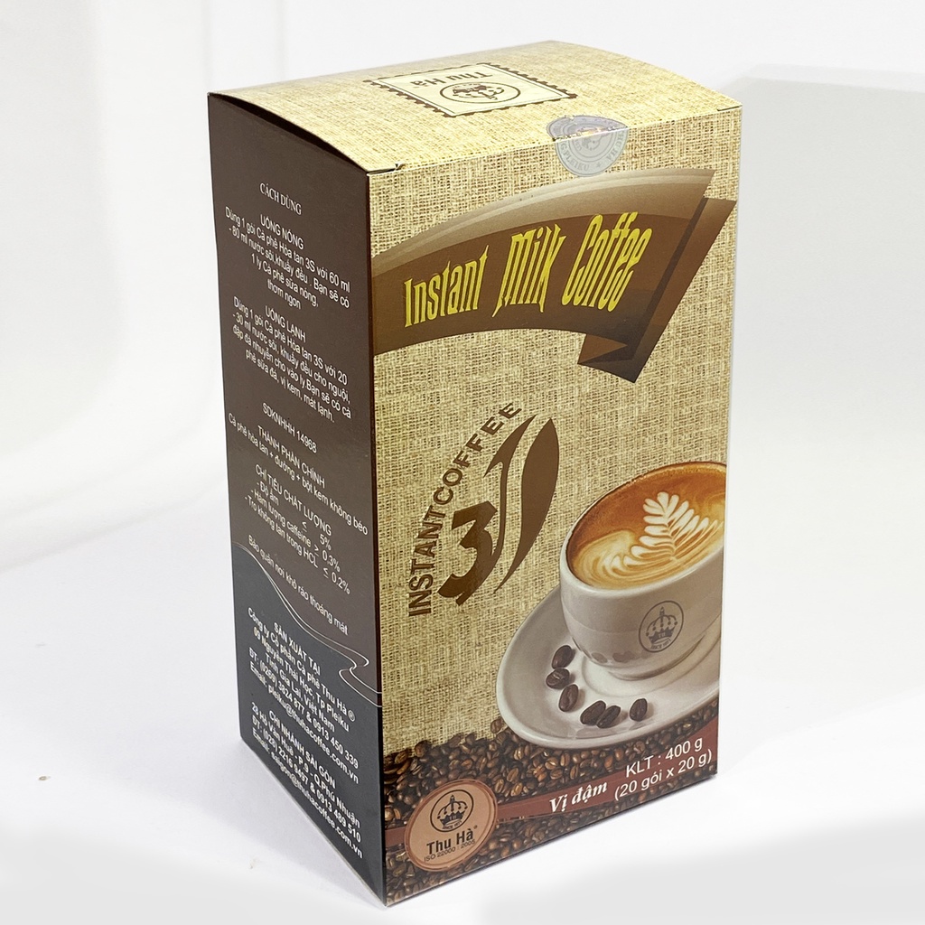 Cà Phê Hòa Tan Sữa 3 Trong 1 Thu Hà 400 g | BigBuy360 - bigbuy360.vn