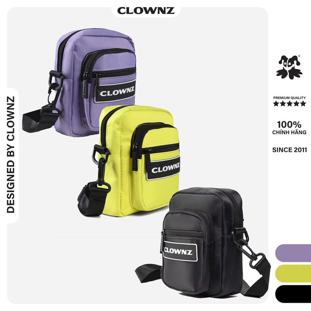 Túi đeo chéo local brand Clownz Mini Shoulder Bag freestyle
