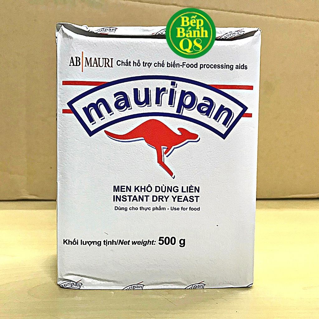 Men Khô Làm Bánh Mì Lạt, Ngọt Mauri Insrant Dry Yeast Gói 500G 200g 100g