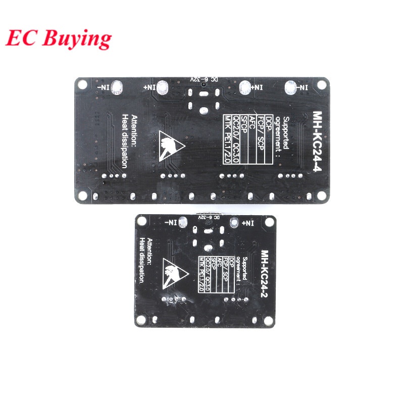 Mô đun hạ áp sạc nhanh Usb chuyên dụng từ Qc3.0 Qc2.0 Dc-Dc Dc sang Dc 5v 9v 12v 24v