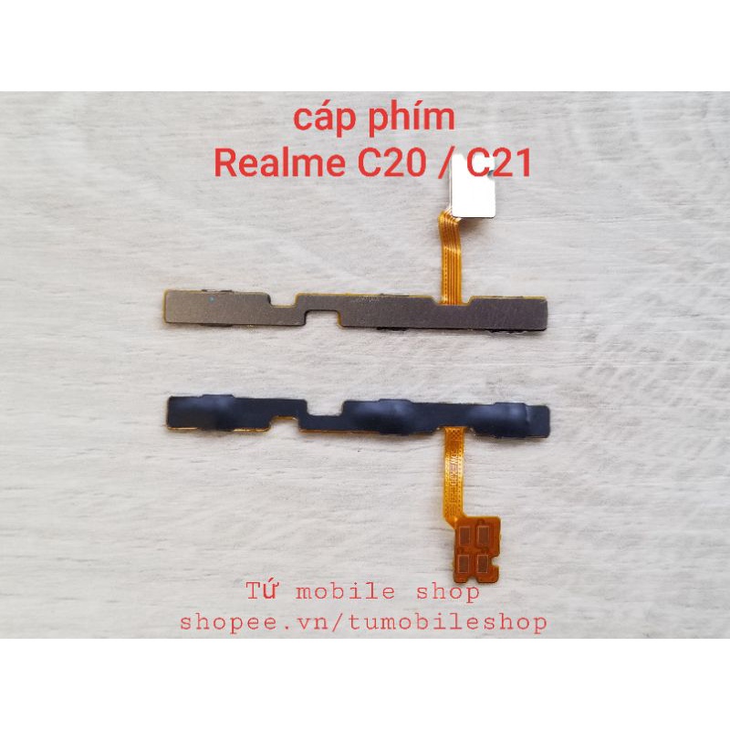 Cáp phím nguồn , phím âm lượng Realme C20 , Realme C21
