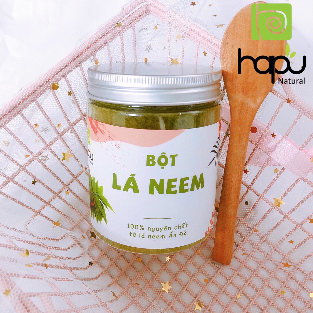 Hũ Bột Lá Neem Thiên Nhiên HaPu Organic