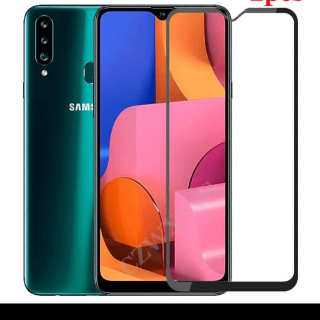 kính cường lực full màn hình cho Samsung Galaxy A20 cao cấp