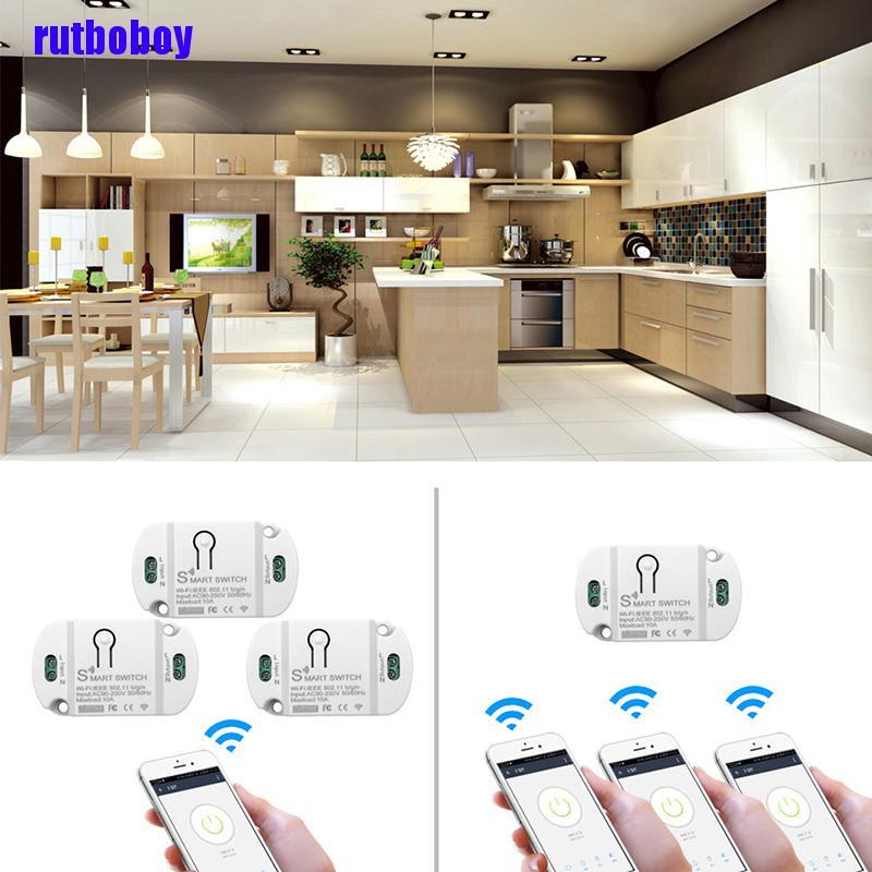 [Rut] Smart Life Tuya DIY Home House Wifi Wireless Remote Switch Light Controller bot