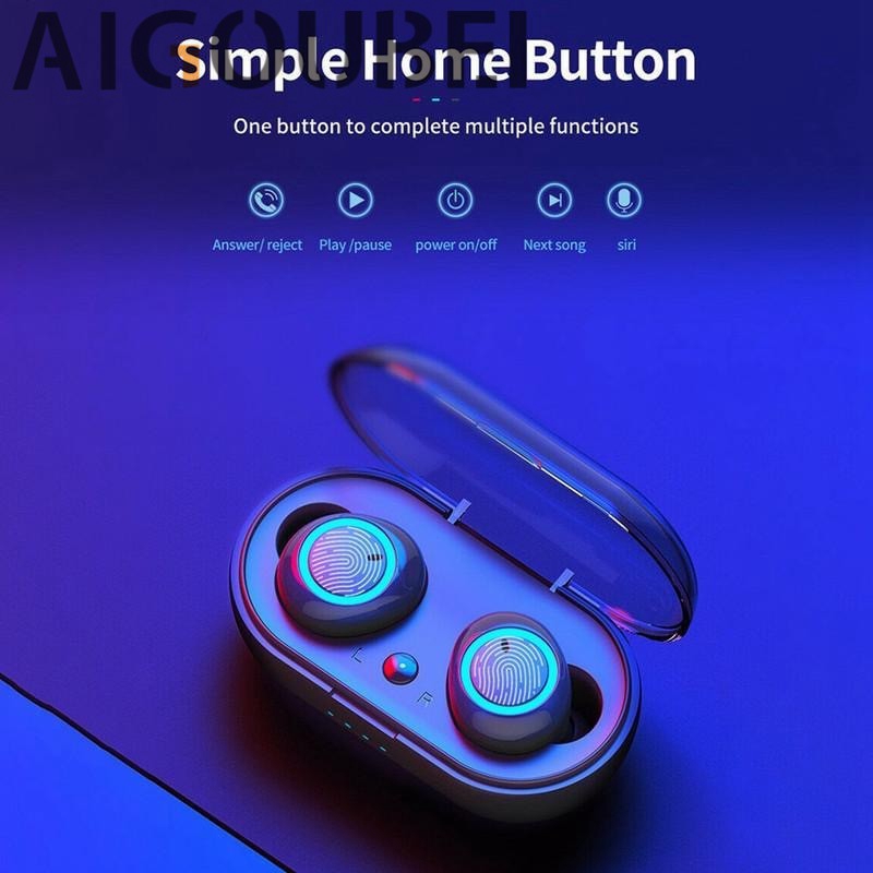 W12 Tai nghe thể thao trong tai TWS Bluetooth 5.0 Không dây Binaural Mini Stealth là tai nghe chế độ riêng tư