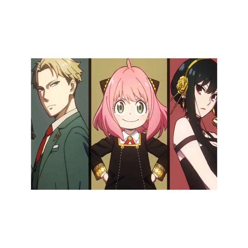 Áp Phích Dán Tường Trang Trí Hình Anime Spy X Family