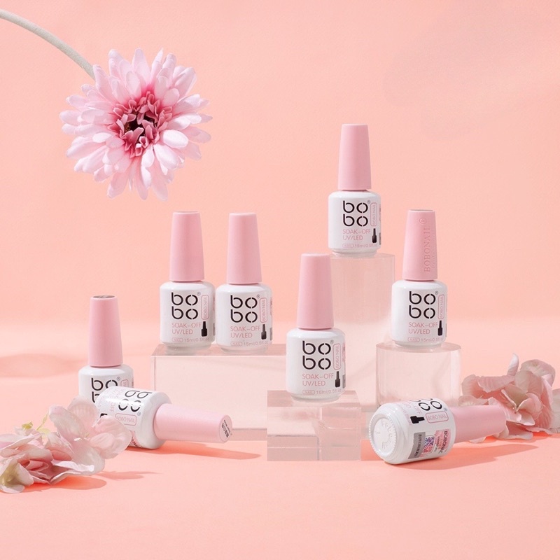 Sơn gel đen, trắng Bobo chính hãng lên màu cực chuẩn