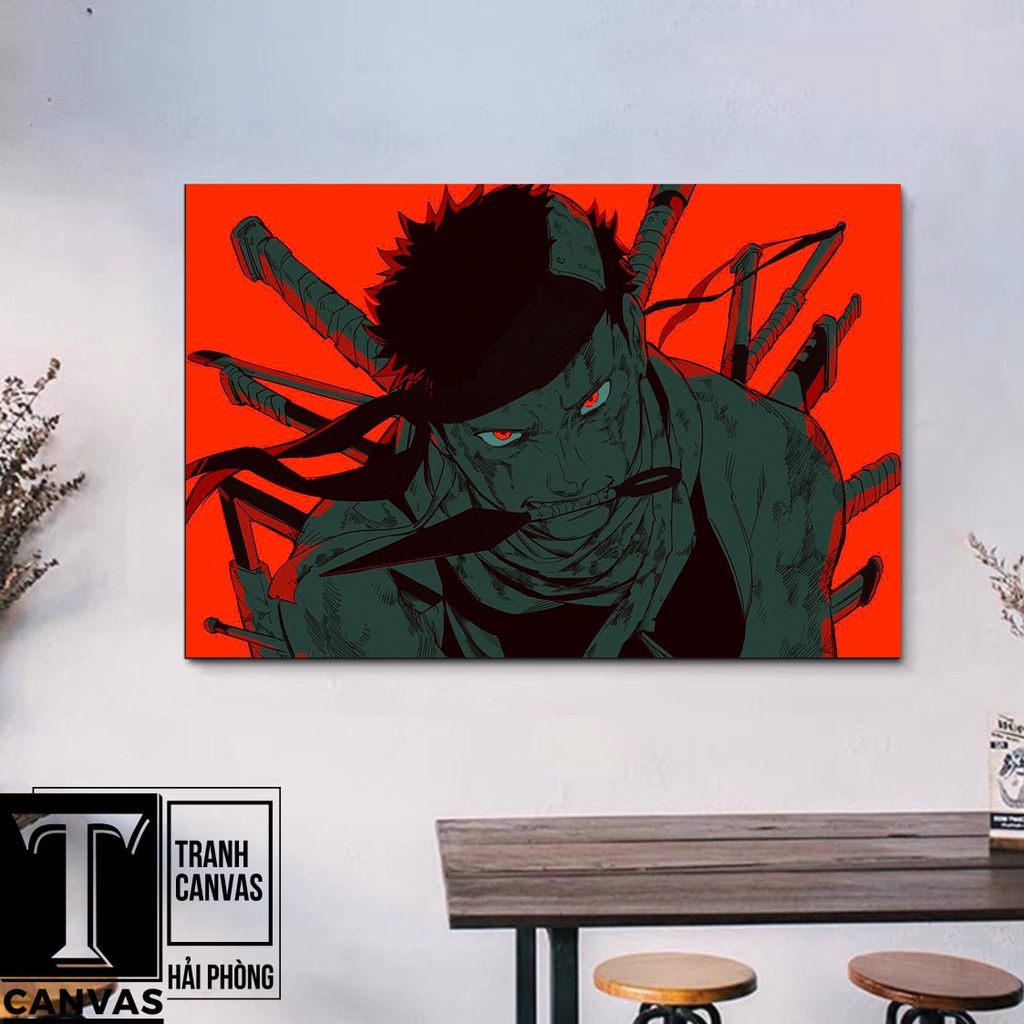 Tranh canvas tràn viền treo tường, tranh Anime Nhật Bản, các nhân vật trong Naruto 66-74
