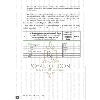 Bột trắng răng Eucryl 50g