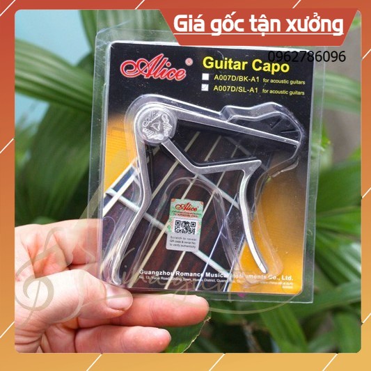 Capo Đàn Guitar Alice A007D - NMH Music Phân Phối Chính Hãng