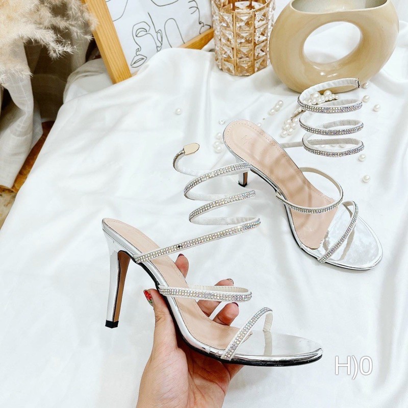 SANDAL LÒ XO ĐÍNH ĐÁ SIÊU HOT