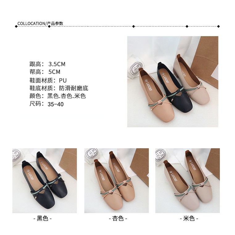 Giày Da Đế Dày Thời Trang Xuân Hè 2021 Cho Nữ | BigBuy360 - bigbuy360.vn
