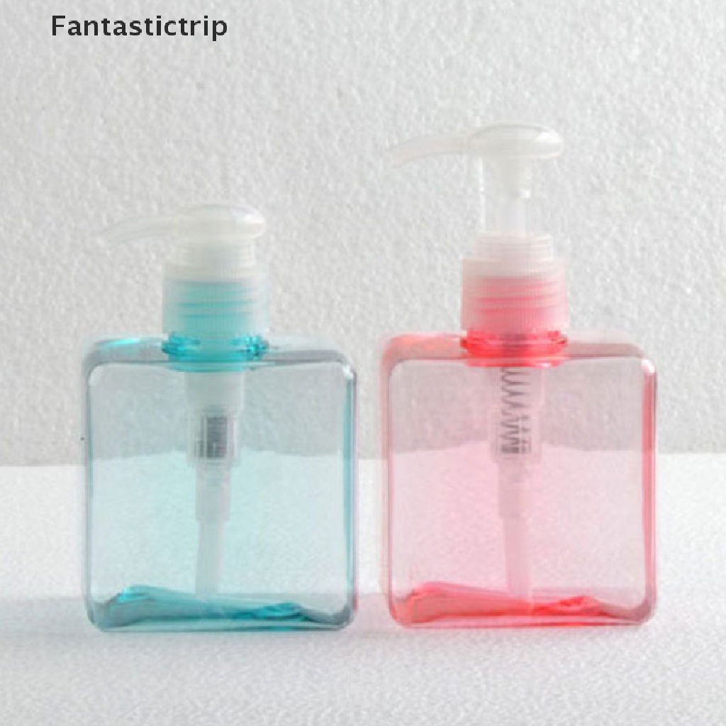 [Hàng mới về] Bình nhựa rỗng dùng đựng dầu gội đầu 250ml có vòi bơm tiện dụng
