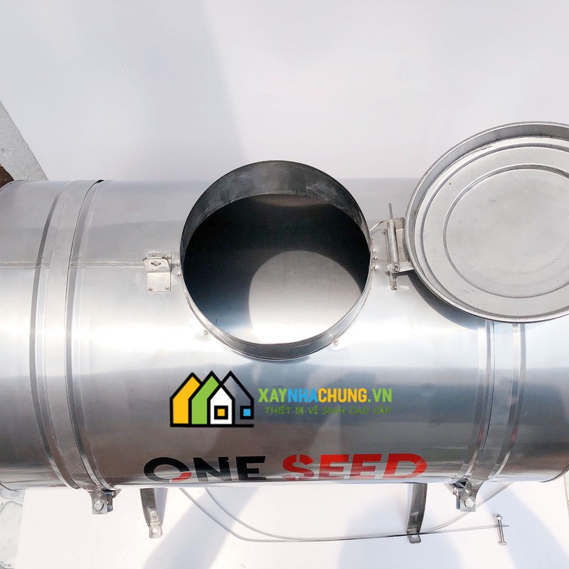Bồn phụ năng lượng mặt trời 50 lít inox 304