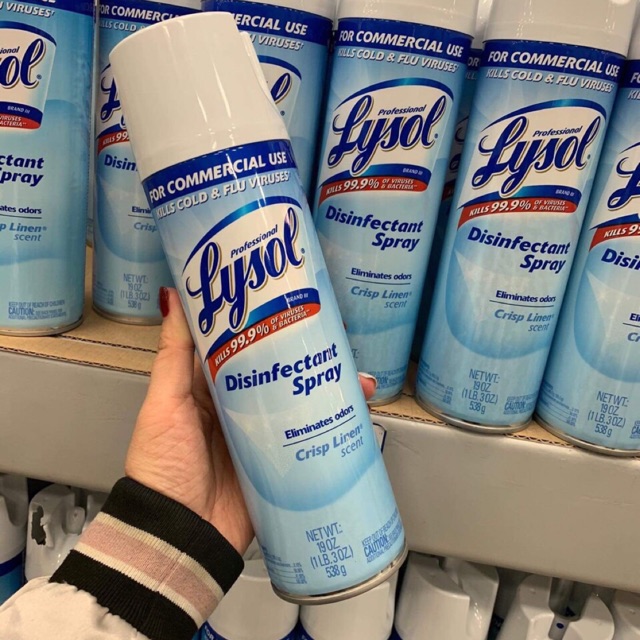 Xịt diệt khuẩn Lysol 538g Made in USA