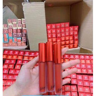 Son kem Lì Bbia Last Velvet Lip Tint ver7 màu 33-đỏ đậm base hồng